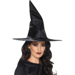 Witch Hat, Black, Shiny