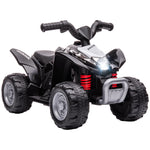Honda Licensed Kids Electric Quad Bike 6v Atv Ride On 1.5-3 Years | Black