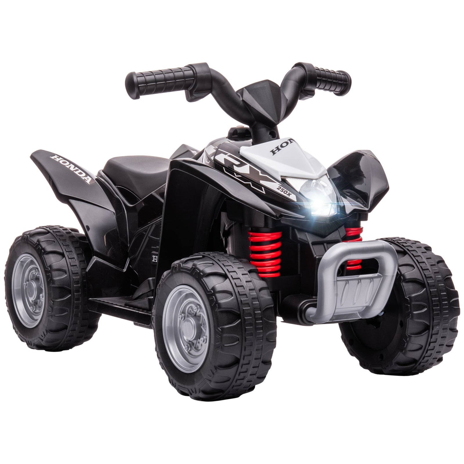 Honda Licensed Kids Electric Quad Bike 6v Atv Ride On 1.5-3 Years | Black