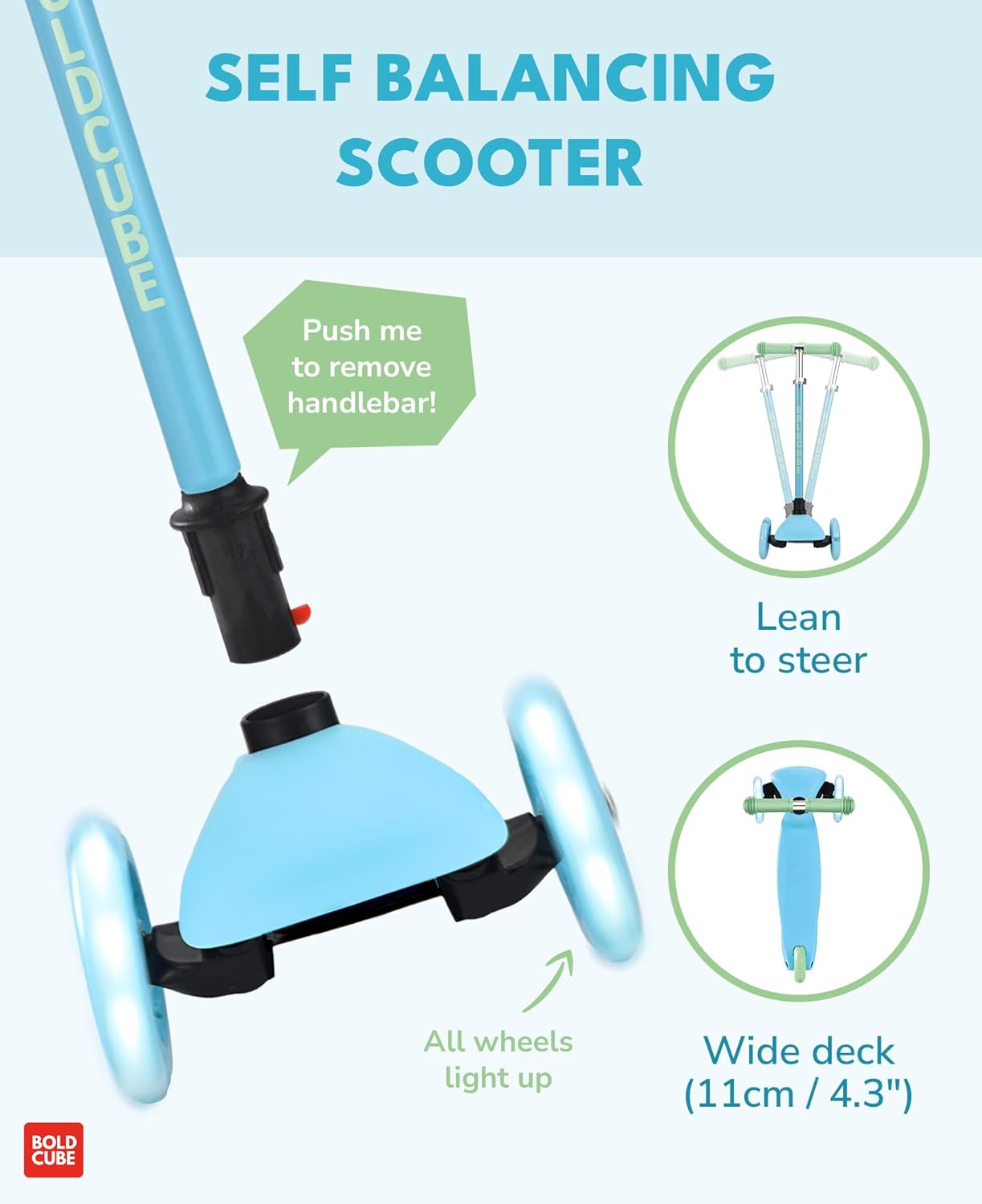 Teeny 3 Wheel Scooter | Blue