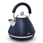Accents Pyramid Traditional Kettle - 1.5l Capacity | Navy Blue