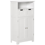 Bathroom Storage Cabinet Adjustable Shelf Removable Drawers