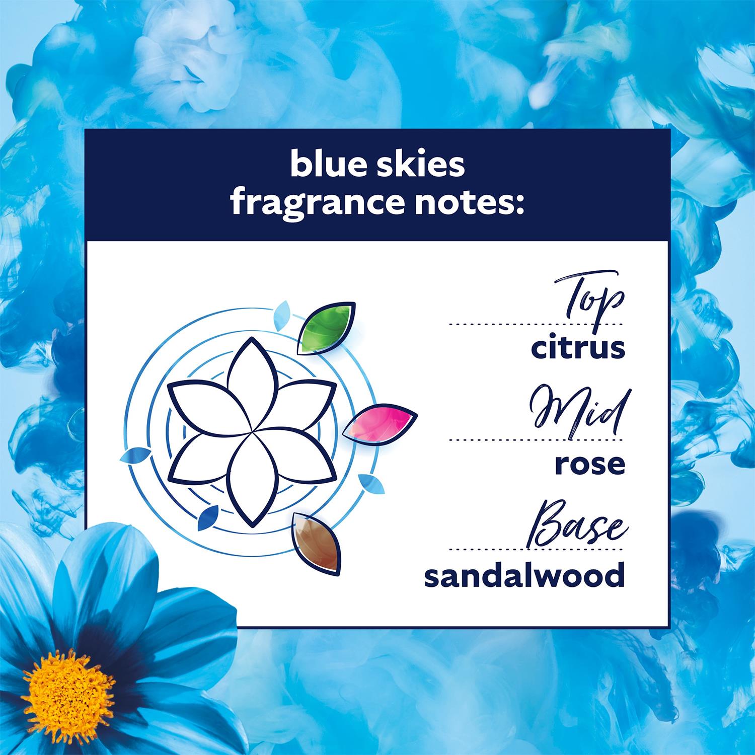 Fabric Conditioner Blue Skies, Dermatologically Tested, 2490ml, 83w | Set of 2