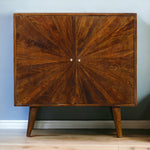 Artisan Furniture Solid Mango Wood Chestnut Sunrise Cabinet