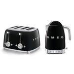 Tsf03, Klf04 4-slice Toaster & Variable Temperature Kettle | Black