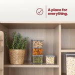 Airtight Pantry Small Containers - Set Of 2