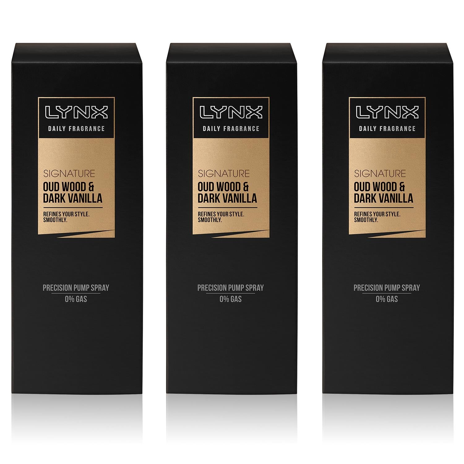 Signature Daily Fragrance Precision Deodorant Pump Spray, 3x 100ml