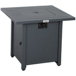 40,000 Btu Gas Firepit Table W/ Protective Cover