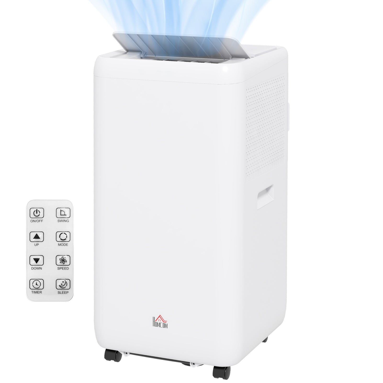 12000 Btu Quiet Mobile Air Conditioner For 28m², 24h Timer