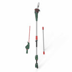 20v 50cm Cordless Long-reach Hedge Trimmer & Pruner With 2ah Battery