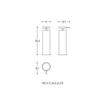 Soap Dispenser, 185ml Capacity, White Design, Geyser Collection