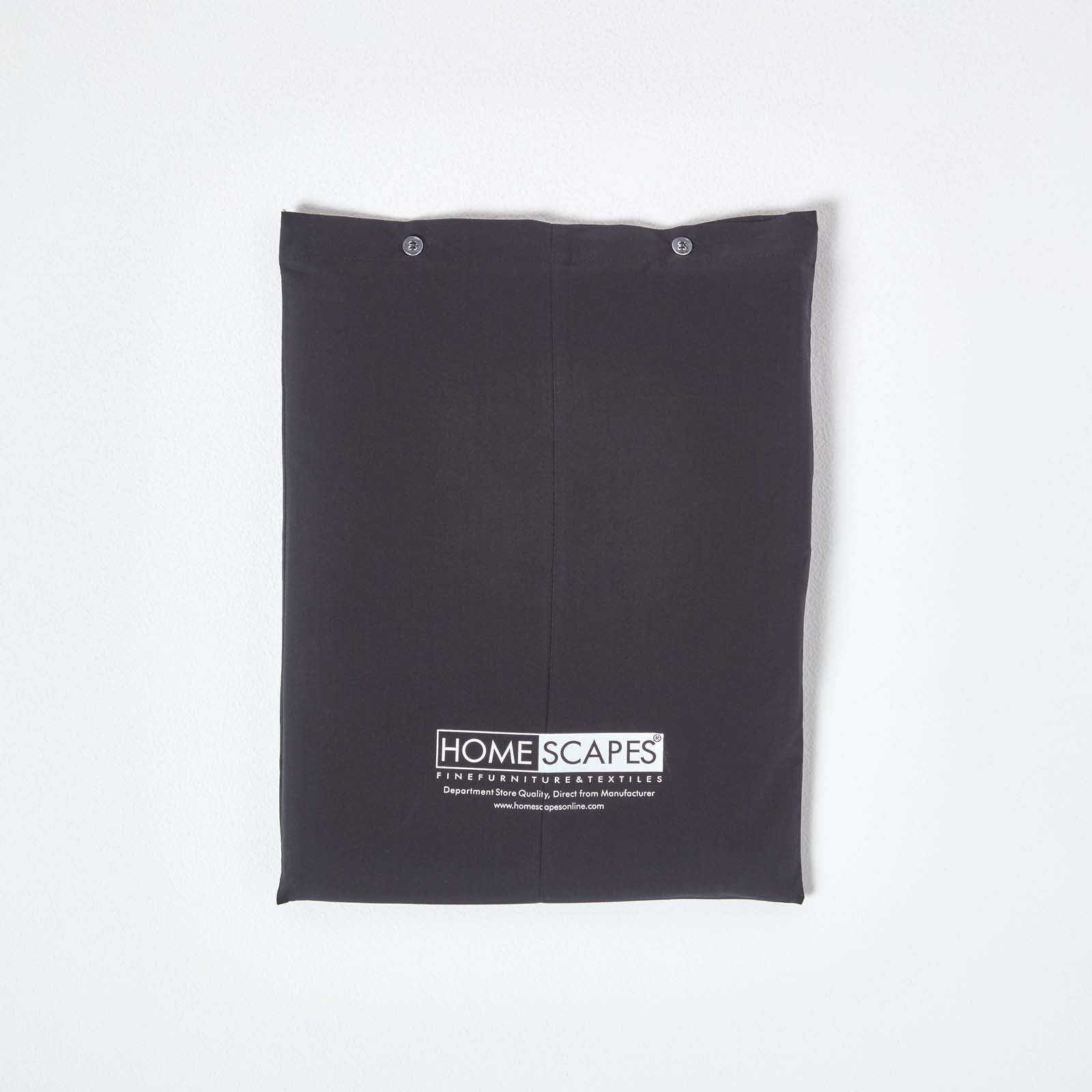 Egyptian Cotton Deep Fitted Sheet 200 Tc | Single | Black