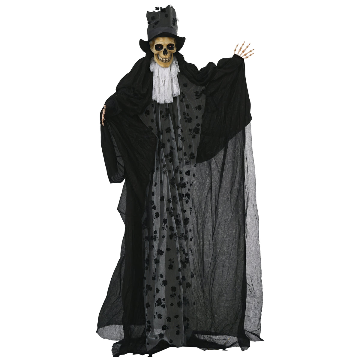 189cm Animated Prop Ghost Bridegroom, Indoor Halloween Decorations