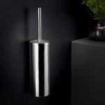 Toilet Brush, Wall-mounted, Glossy Stainless Steel, Logic Collection
