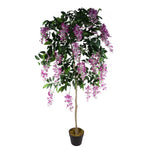Artificial 150cm Light Pink Wisteria Tree