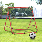 Rebounder Net Practise Football Target Goal | Red