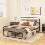 Single/double/king Metal Bed Frame With Under Bed Storage | Double