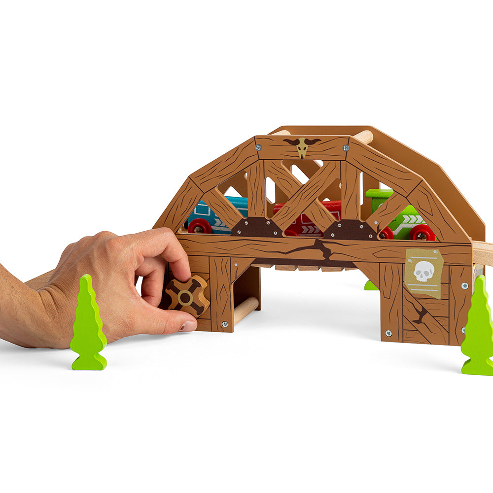 Rickety Bridge for Wooden Wild West Train Set