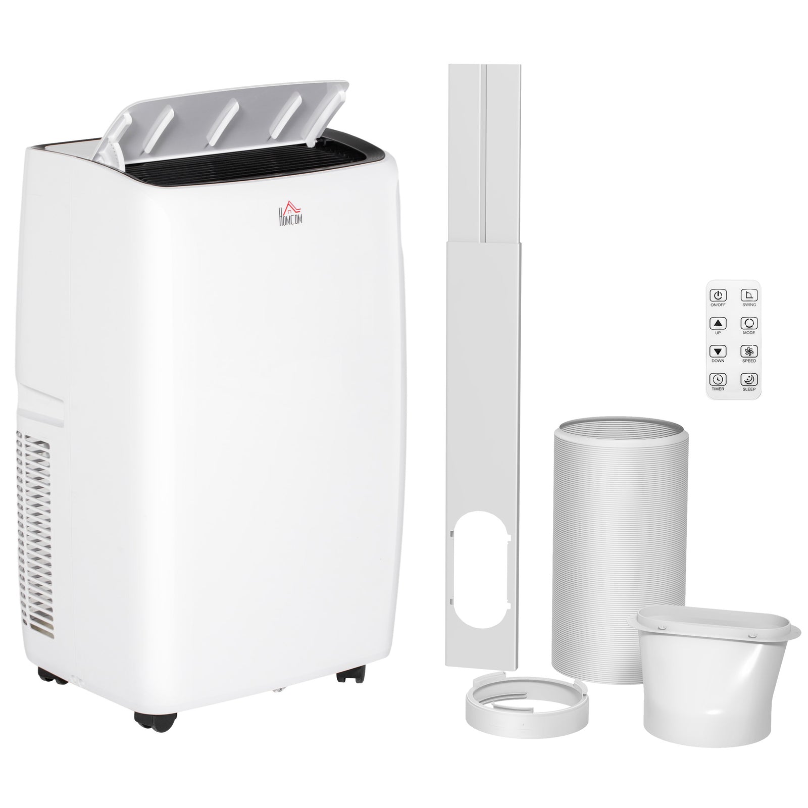 12000 Btu Mobile Air Conditioner Unit For 28m², 24h Timer