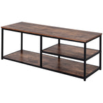 Industrial Tv Stand Cabinet Metal Shelves
