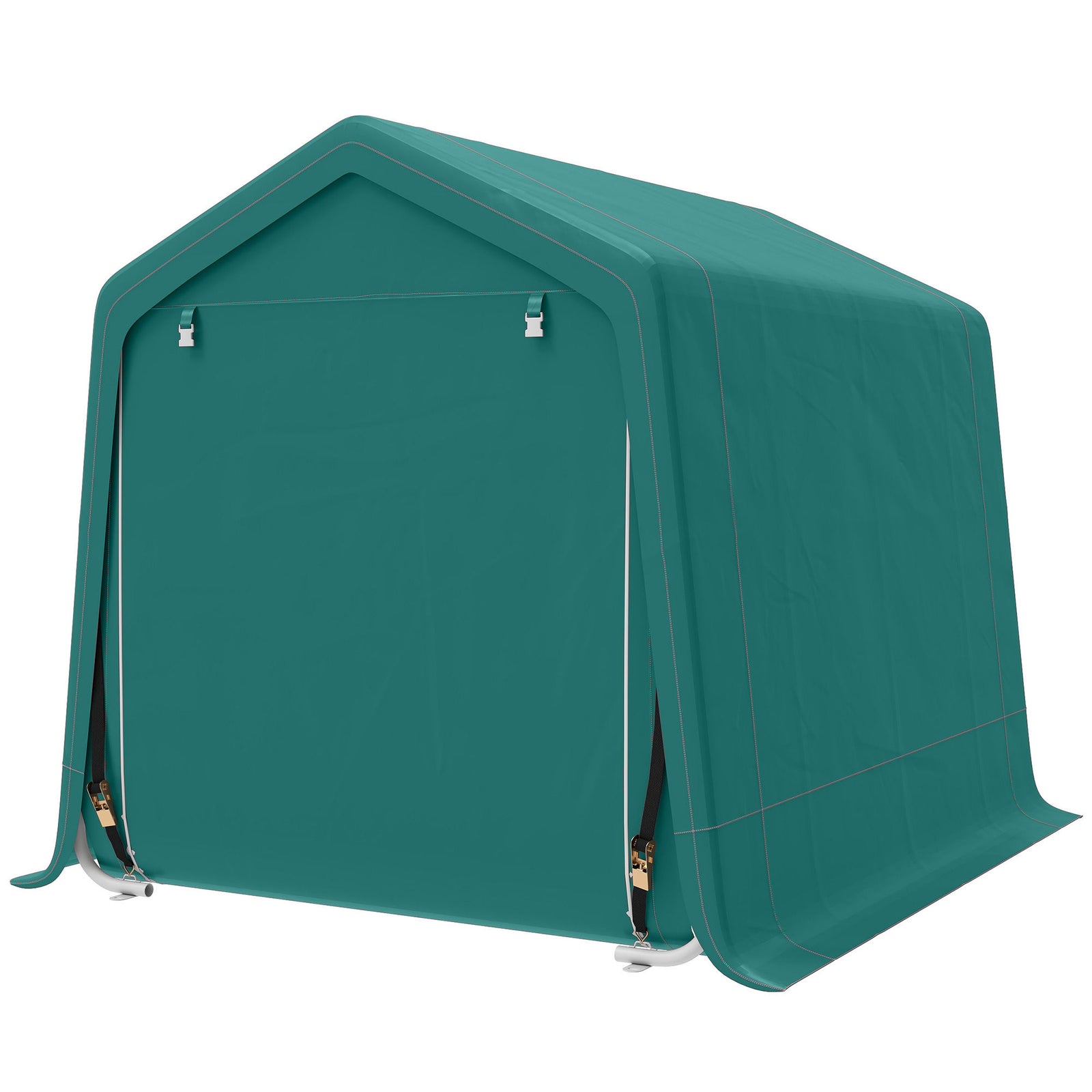 Outdoor Waterproof Garden Storage Shed Tent Zipper Doors | Green
