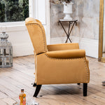 Annapoli Recliner Armchair | Yellow