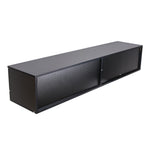 Wall-mounted Floating Tv Stand | Black