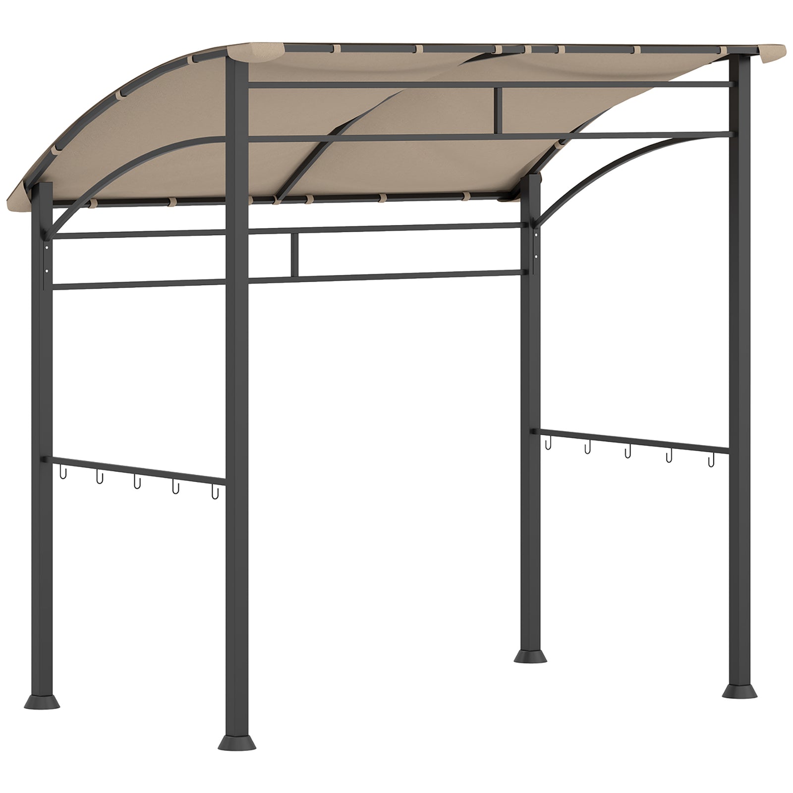 Outsunny 2.2 X 1.5 M Bbq Gazebo Tent Sun Shade With Canopy