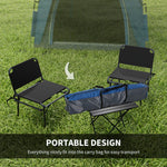 4 Man Pop Up Tent Automatic Camping Backpacking Dome Shelter | Gray