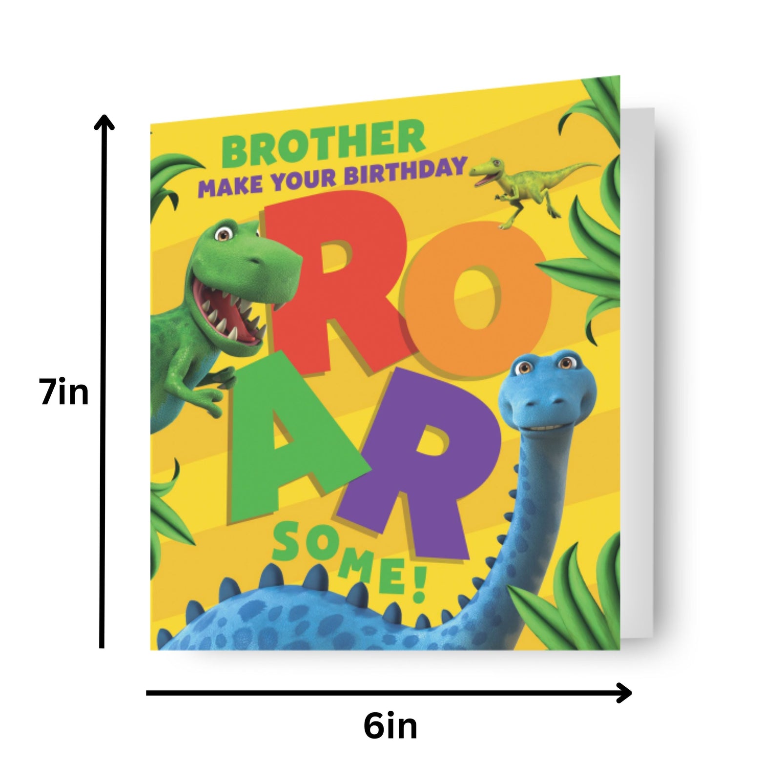 Brother 'roarsome Birthday' Card Official Product