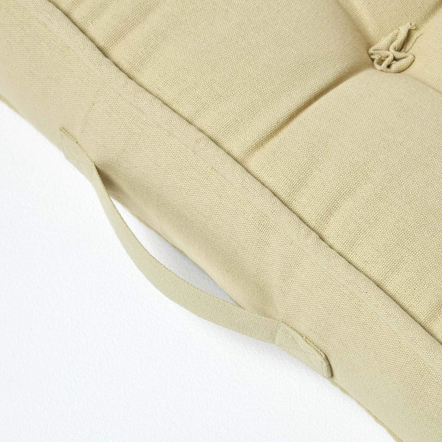 Cotton Armchair Booster Cushion | 50cm x 50cm | Sage Green