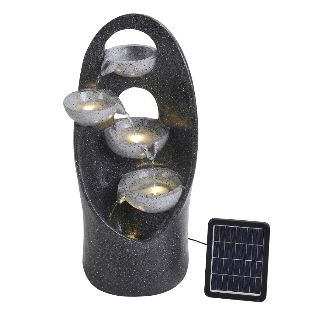 4-tier Cascading Fountain Garden Water Feature