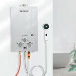 8l 16kw Instant Gas Water Heater With Shower Head