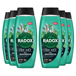 Mineral Therapy Feel Invigorated Shower Gel & Shampoo For Men, 450ml 6pk | 6