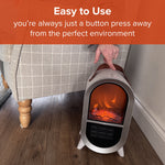 Glow Heat Electric Heater | Black