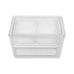 Stackable Clear Fridge Organisers Storage Boxes | Set-of-9