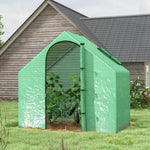 Walk-in Greenhouse Steel Frame Pe Cover