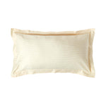 Egyptian Cotton Satin Stripe Oxford Pillowcase 330 Tc | King Pillow Case | Pastel Yellow