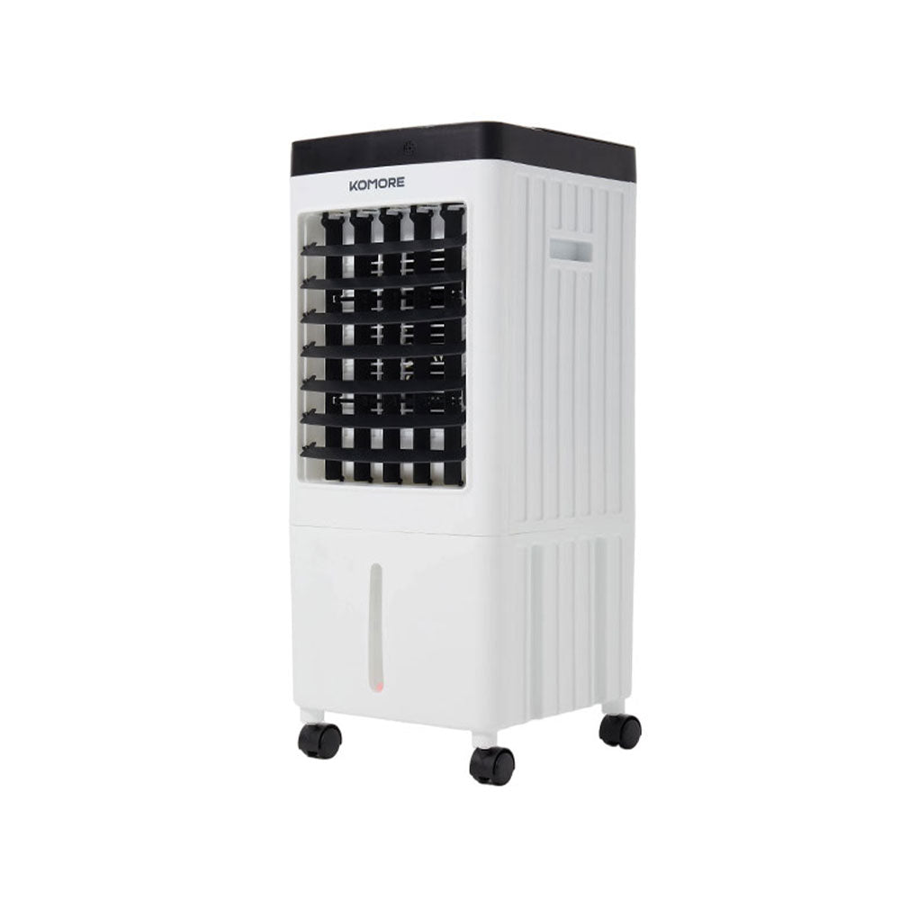 8l Portable Evaporative Air Cooler Tower Fan Design For Home & Office With Remote Control | Medium | White