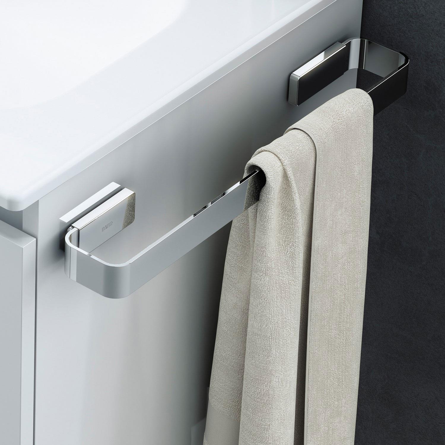 Towel Rail Chrome Lineb+ (40cm)