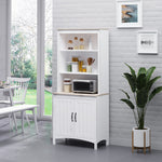 Kitchen Cupboard Freestanding Sideboard With Cabinet Shelves