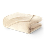 Single Fleece Blanket - Champagne