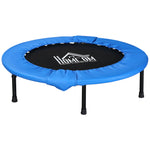 Trampoline Indoor Outdoor Rebounder Mini Jumper Sports Game | Large | Blue