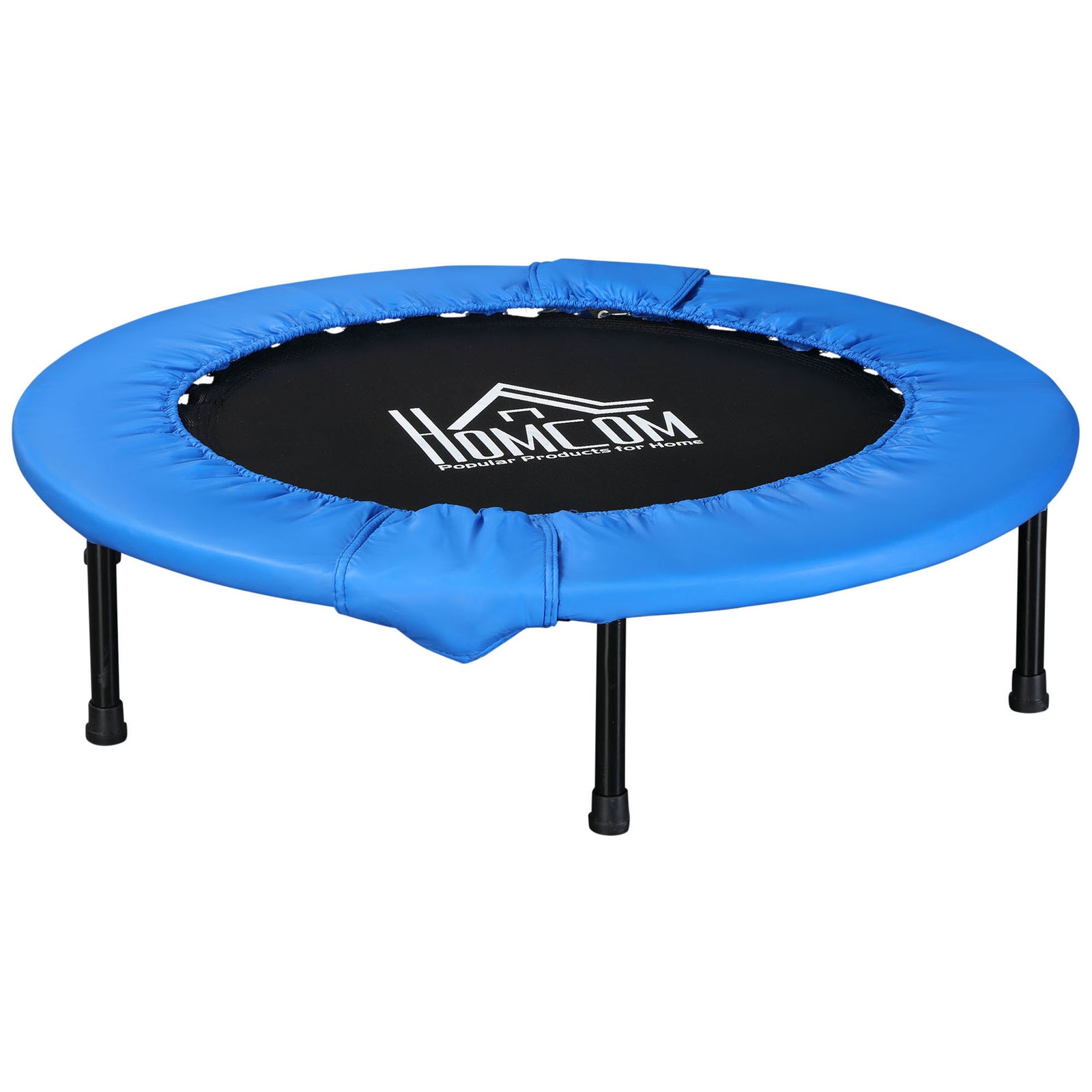 Trampoline Indoor Outdoor Rebounder Mini Jumper Sports Game | Large | Blue