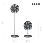 Rize Portable Fan With Rechargeable Battery | Grey