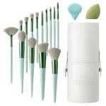 Professional Makeup Brush Set 14 Pcs For Foundation Powder Concealers Eye Shadows Blush