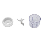 3-speed 20w Electric Hand Mixer Set With 250ml Mini Chopper