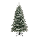 6ft Premium Snow Filled Grand Fir Full Artificial Christmas Tree 1000 Branch Tips
