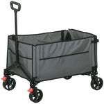 150l Folding Trolley, Collapsible Wagon | Gray