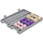 6kg Dumbbell Set, Weights Fitness Dumbbells | Multi Colour